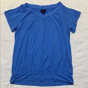 JM Collection Blue Top